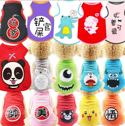 Bộ Quần Áo Cho Chó Mèo, Thú Cưng Xuân Hè – Mã Qacc80