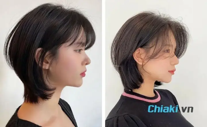 20. Tóc Nữ Mullet Uốn Cụp Đuôi