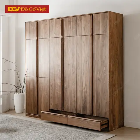 Mẫu Tủ Quần Áo Gỗ Óc Chó Đẹp Kích Thước Lớn Cho Gia Đình Mẫu Tủ Quần Áo Gỗ Óc Chó Đẹp Kích Thước Lớn Cho Gia Đình