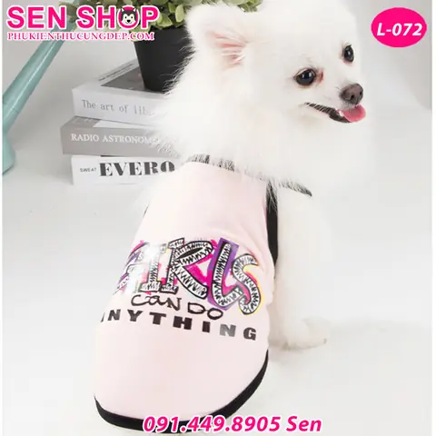 Quần Áo Cho Chó Phốc Sóc Kiểu Dáng 2 Dây Siêu Sexy