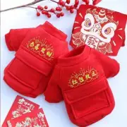 Áo Tết Thần Tài Chó Mèo