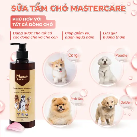 Thông Tin Sữa Tắm Cho Chó Husky Mastercare