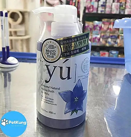 Sữa Tắm Yu Cho Chó Poodle Lông Trắng