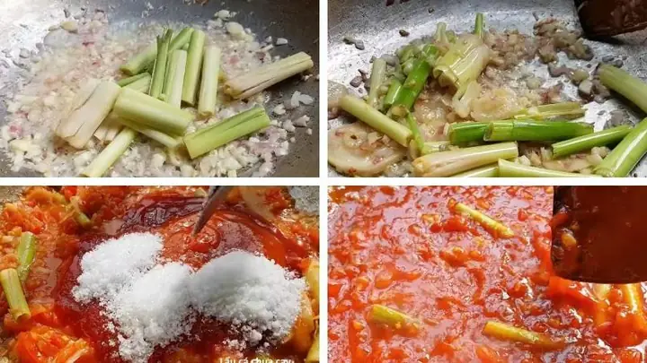 Xào Thơm Hỗn Hợp Gia Vị – Nền Tảng Của Nước Lẩu Ngon