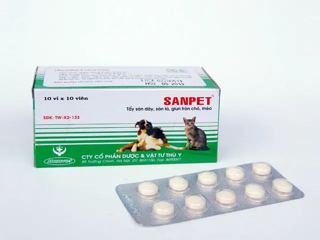 Thuốc Tẩy Giun Chó Sanpet
