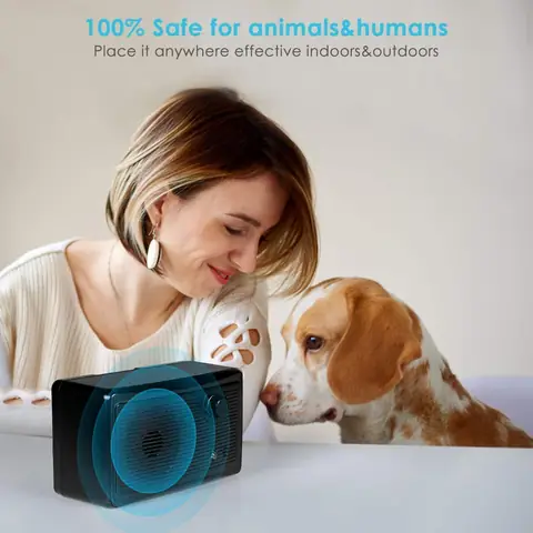 Máy Chống Chó Sủa Phát Siêu Âm, Ngăn Chó Sủa Trong Nhà Và Ngoài Trời Aturos Anti Barking - Hiện Đại Hơn Và An Toàn Cho Thú Cưng