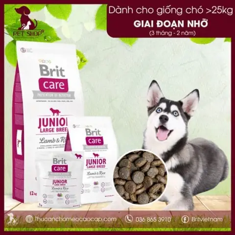 Thức Ăn Cho Chó Brit Care
