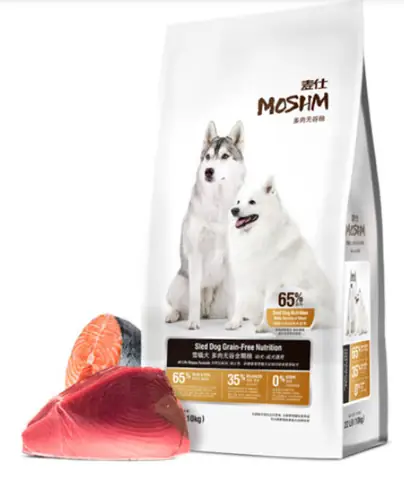 Thức Ăn Khô Cho Chó Alaska Moshm Sled Bog Grain Free Nutrition