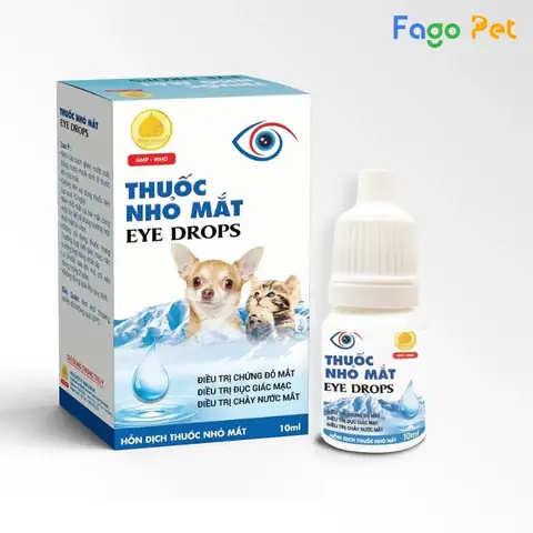 Thuốc Nhỏ Mắt Cho Chó Bị Đục Thủy Tinh Thể Eye Drops