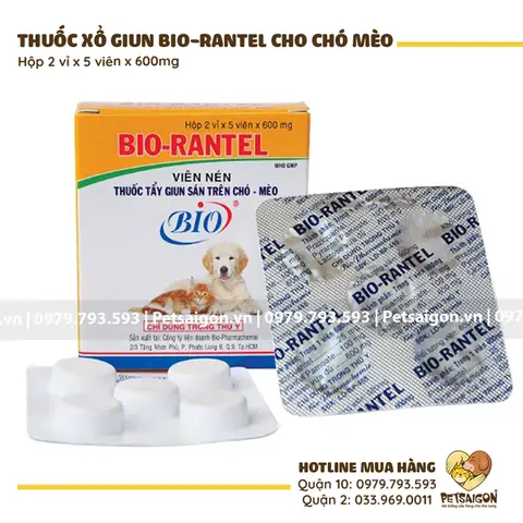 Hướng Dẫn Chi Tiết Về Thuốc Tẩy Giun Cho Chó B.i.o-r.a.n.t.e.l