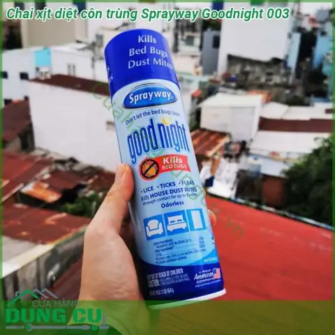 Sprayway Good Night – Xịt Diệt Côn Trùng Đa Năng Cho Chăn Nệm
