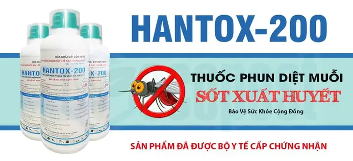 Hantox-200 1 Lít [bộ Y Tế]