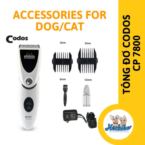 Tông Đơ Codos Chó Mèo