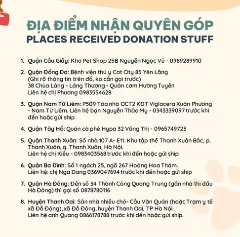 Cách Thức Hỗ Trợ Trạm Cứu Hộ Chó Mèo Chùa Láng Cách Thức Hỗ Trợ Trạm Cứu Hộ Chó Mèo Chùa Láng