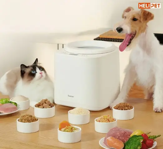 Máy Làm Thức Ăn Cho Chó Mèo Với Dung Tích Lớn Đầu Tiên