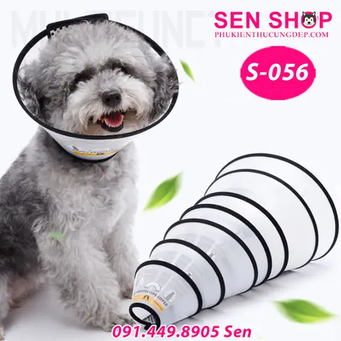 Vòng Loa Chống Liếm Cho Dành Cho Chó Mèo