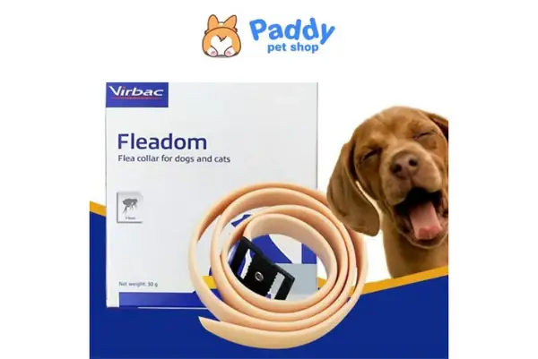 Vòng Cổ Trị Bọ Chét Cho Chó Mèo Fleadom