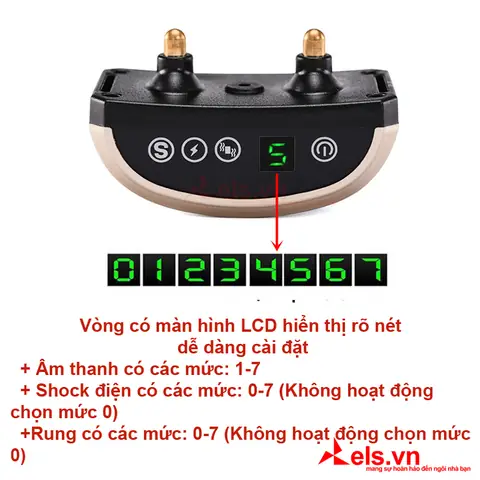 Cách Sử Dụngvòng Đeo Cổ Chống Sủa Cho Chó Training Collarnhư Sau: