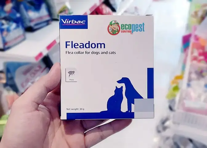 Vòng Đeo Cổ Trị Bọ Chét Cho Chó Mèo Fleadom Virbac