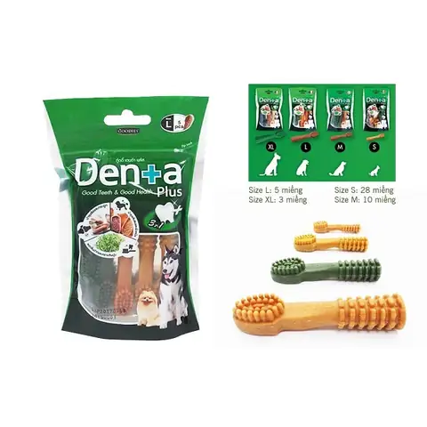 Xương Cho Chó Gặm Denta Plus Goodie Bổ Sung Dinh Dưỡng
