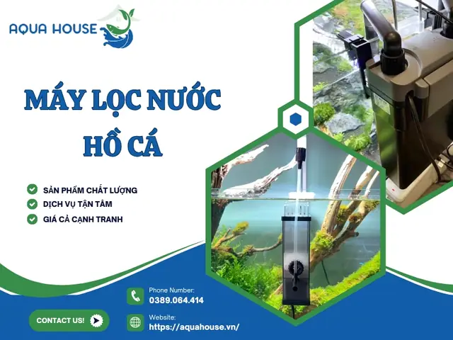 [bảng Giá] Máy Lọc Nước Hồ Cá Chính Hãng - Aqua House