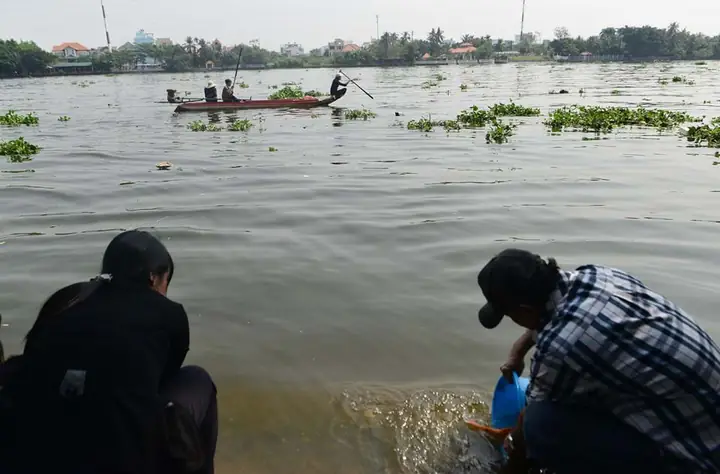 Chích Điện Cá Phóng Sinh Mang Tới Cổng Chùa Bán Lại! Chích Điện Cá Phóng Sinh Mang Tới Cổng Chùa Bán Lại!