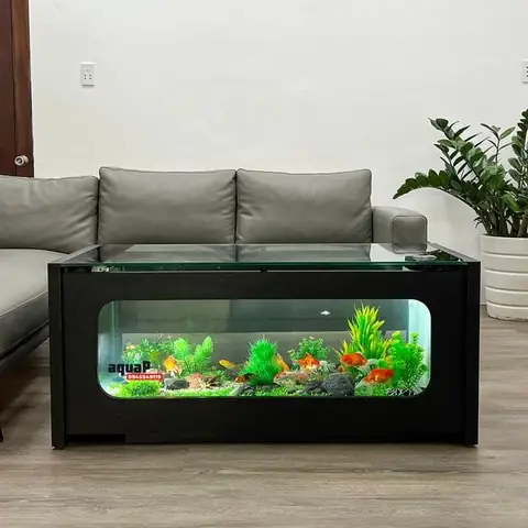 Bàn Trà Bể Cá Aquap Mẫu Vip2 Màu Đen: Làn Gió Mới Cho ...