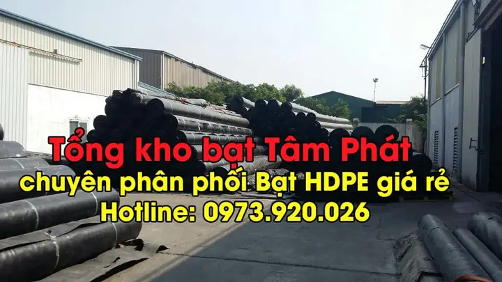 Bạt Chống Thấm Hdpe, Bạt Lót Hồ Nuôi Cá Tại Bình Dương