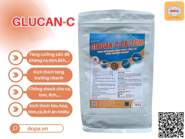 Glucan-c Cá/tôm – Giải Pháp Toàn Diện Cho Ao Nuôi Của Bạn