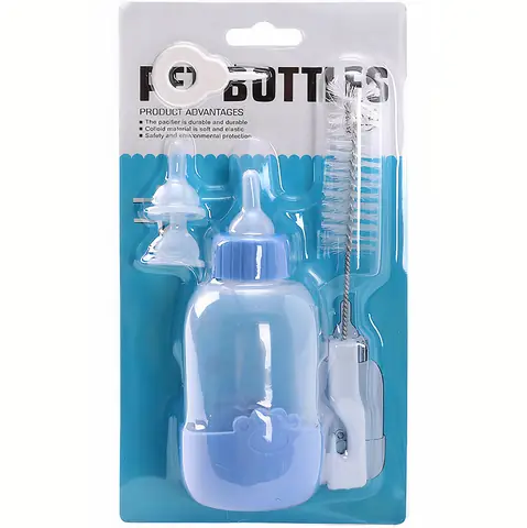 Bình Sữa Cho Chó Mèo Con Sơ Sinh Bú Paw Pet Plastic Milk Bottle Bình Sữa Cho Chó Mèo Con Sơ Sinh Bú Paw Pet Plastic Milk Bottle