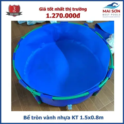 Bồn Nhựa Tròn Nuôi Cá: Giải Pháp Hiện Đại Tiết Kiệm Diện Tích Cho Người Mới Bắt Đầu