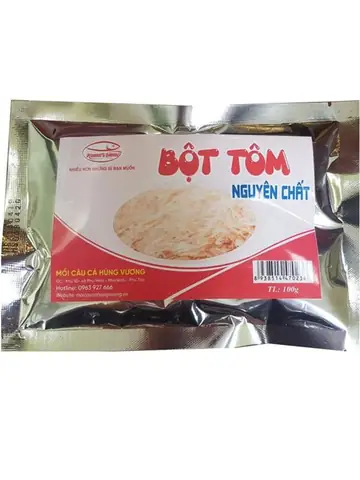 Bột Tôm Nguyên Chất - Mồi Câu Cá