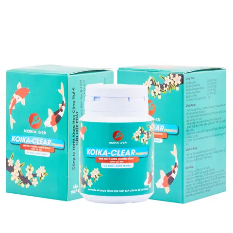 Bột Vi Sinh Cho Bể Cá Koika Chuyên Xử Lý Nước Hồ Cá