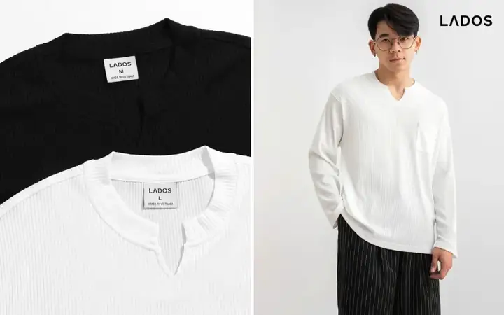 Áo Thun Nam Dài Tay Dáng Rộng