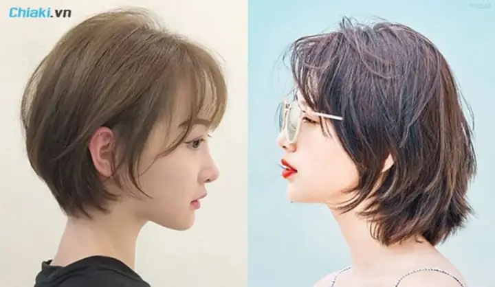 39. Mẫu Tóc Ngắn Nữ Cá Tính Bob Layer