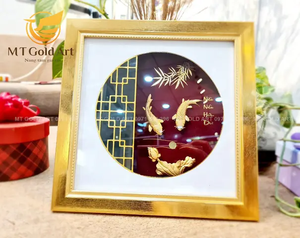 Những Ý Nghĩa Tốt Đẹp Ẩn Sau Tranh Cá Chép Trông Trăng