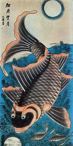 Ý Nghĩa Tranh Cá Chép Trông Trăng