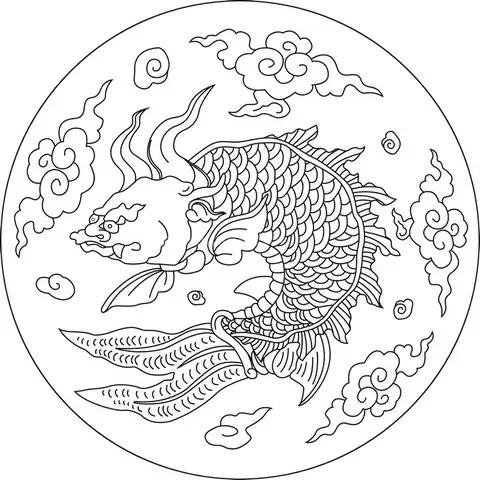 Hướng Dẫn Tự Thiết Kế Cá Chép Hóa Rồng Vector Cơ Bản Hướng Dẫn Tự Thiết Kế Cá Chép Hóa Rồng Vector Cơ Bản