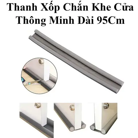Thanh Xốp Chắn Khe Cửa Đa Năng Thông Minh Dài 95cm