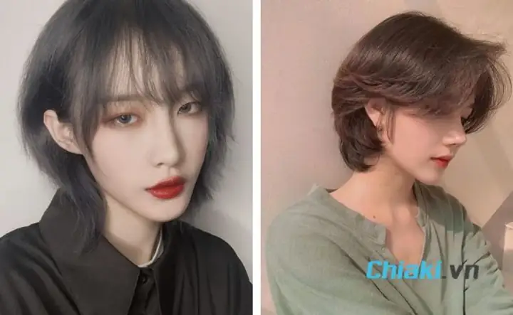 Kiểu Tóc Mullet Nữ Ngắn