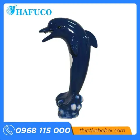 Cá Heo Phun Nước Bể Bơi Vui Nhộn (lắp Đặt Ngay)