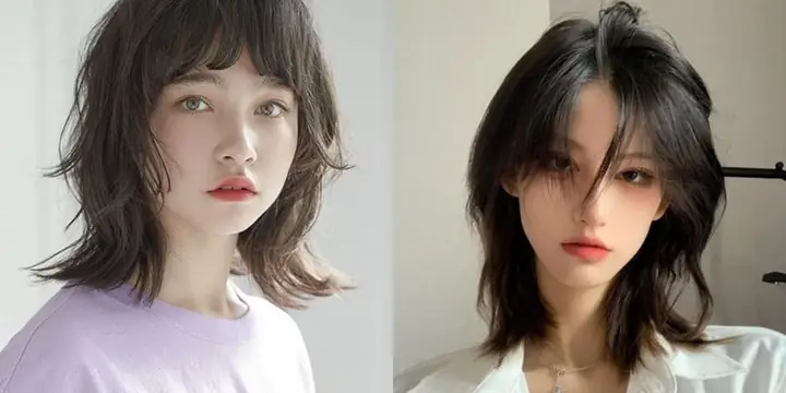 Tóc Layer Bob Mullet