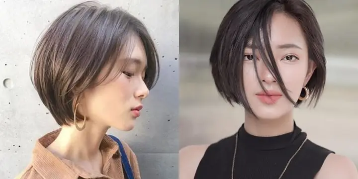 Tóc Layer Bob Tỉa Tém