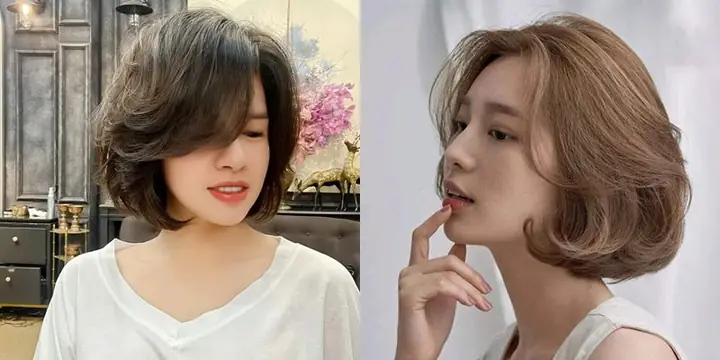 Tóc Layer Bob Uốn Bo