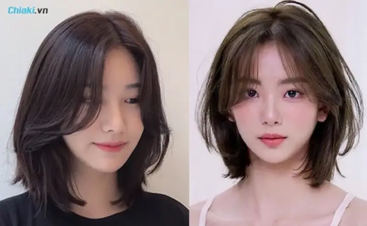 36. Tóc Ngắn Nữ Cho Mặt Dài Và Gầy