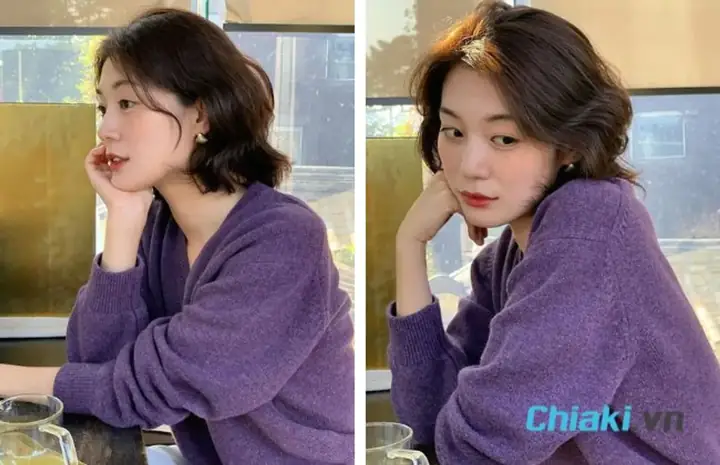 44. Tóc Ngắn Xoăn Len Retro (retro Perm)