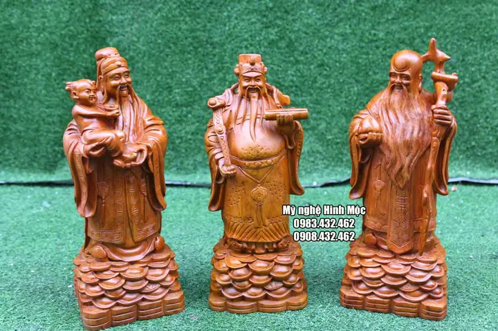 Các Yếu Tố Tạo Nên Giá Tượng Gỗ Phúc Lộc Thọ