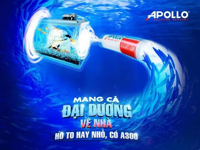 Tại Sao Nên Dùng Keo Apollo Silicon Để Dán Bể Cá?