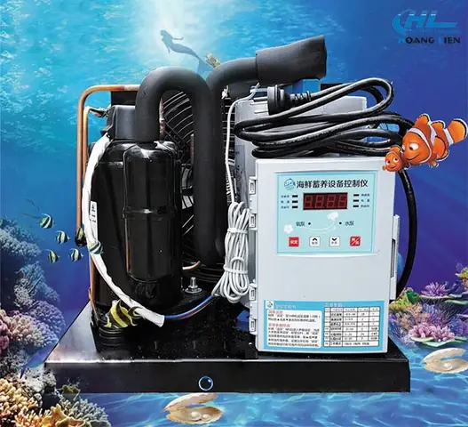 Hệ Thống Máy Làm Lạnh Nước Cho Bể Cá :