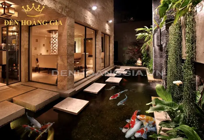 Trang Trí Hồ Cá Koi Đẹp Theo Các Phong Cách